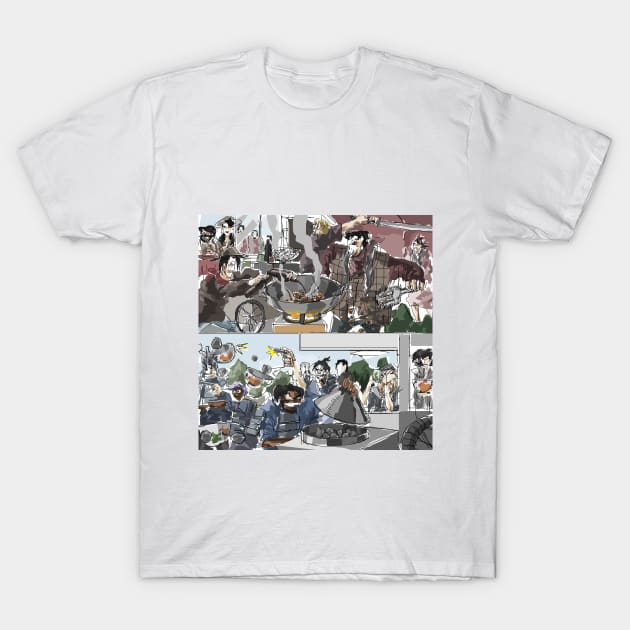 Bang Berger People T-Shirt by The Rodions